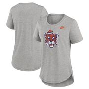 Clemson Nike Women's Triblend Logo Tee